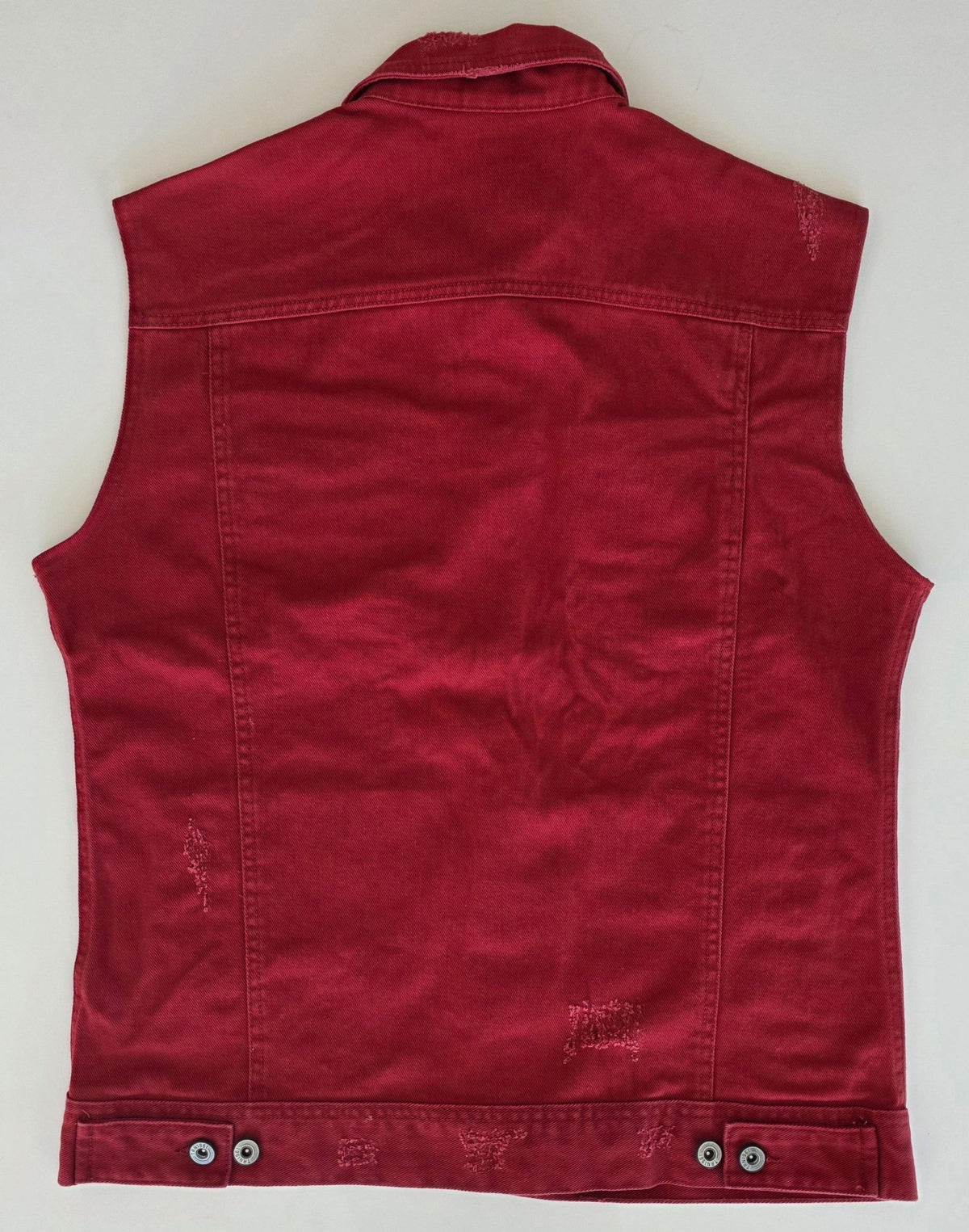 Veste à patchs rouge de marque Terranova - taille XL - Metalvest
