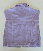 Veste à patchs violet clair de marque Tom Taylor - taille S - Metalvest