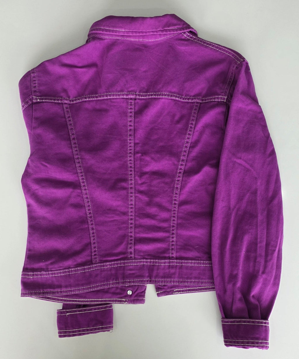 Veste à patchs violet de marque Terranova - taille M - Metalvest