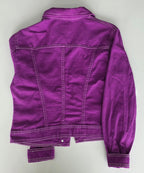 Veste à patchs violet de marque Terranova - taille M - Metalvest