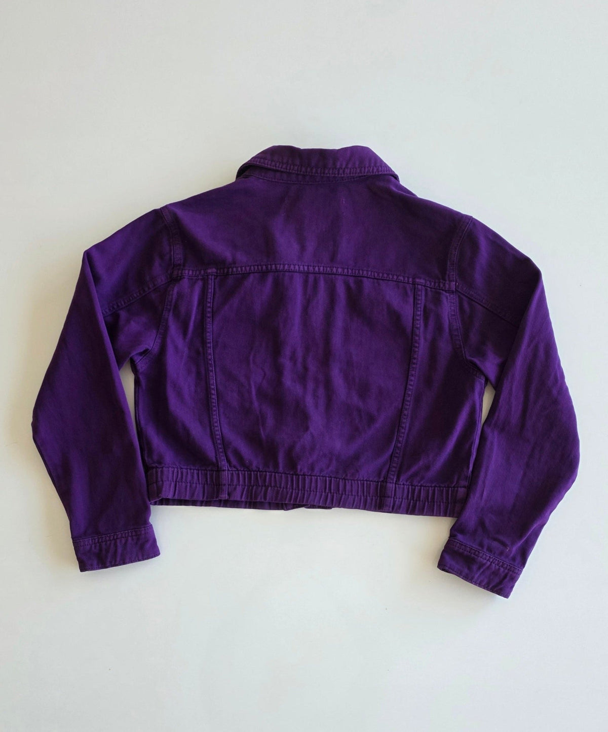 Veste à patchs violet foncé de marque Zara - taille M - Metalvest